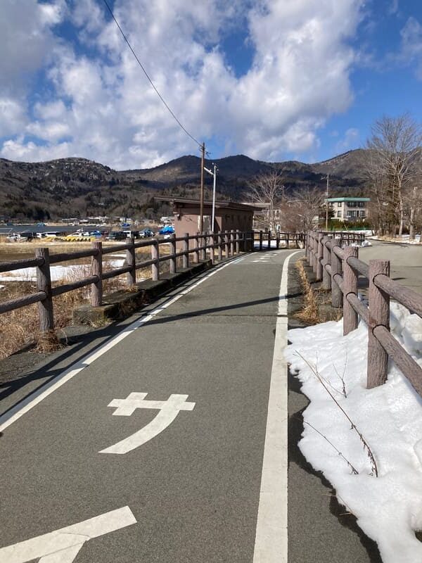山中湖魚苗センターの公衆トイレ