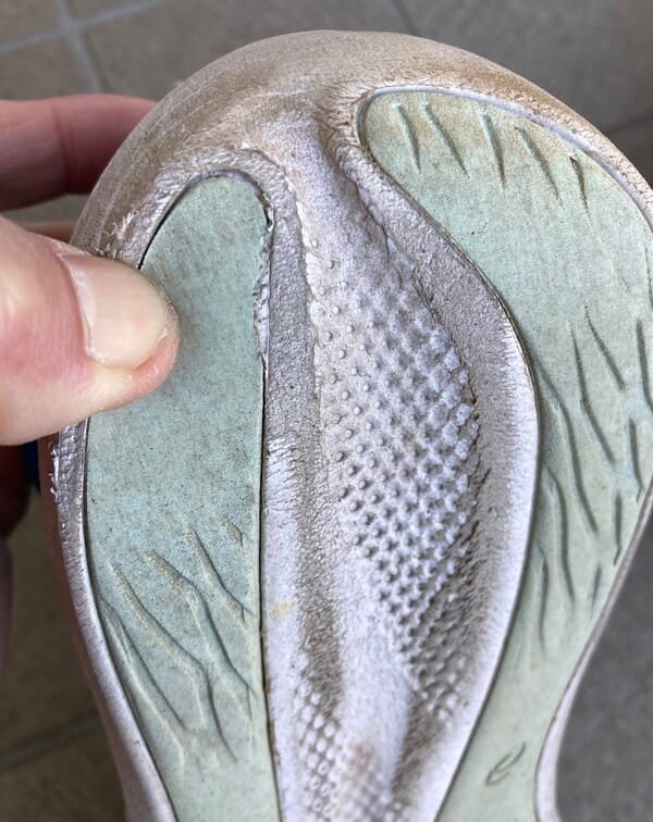 グライドライドマックスで約500km走ったソール