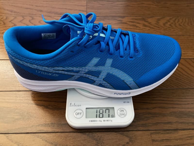 ライトレーサー6の重さの画像